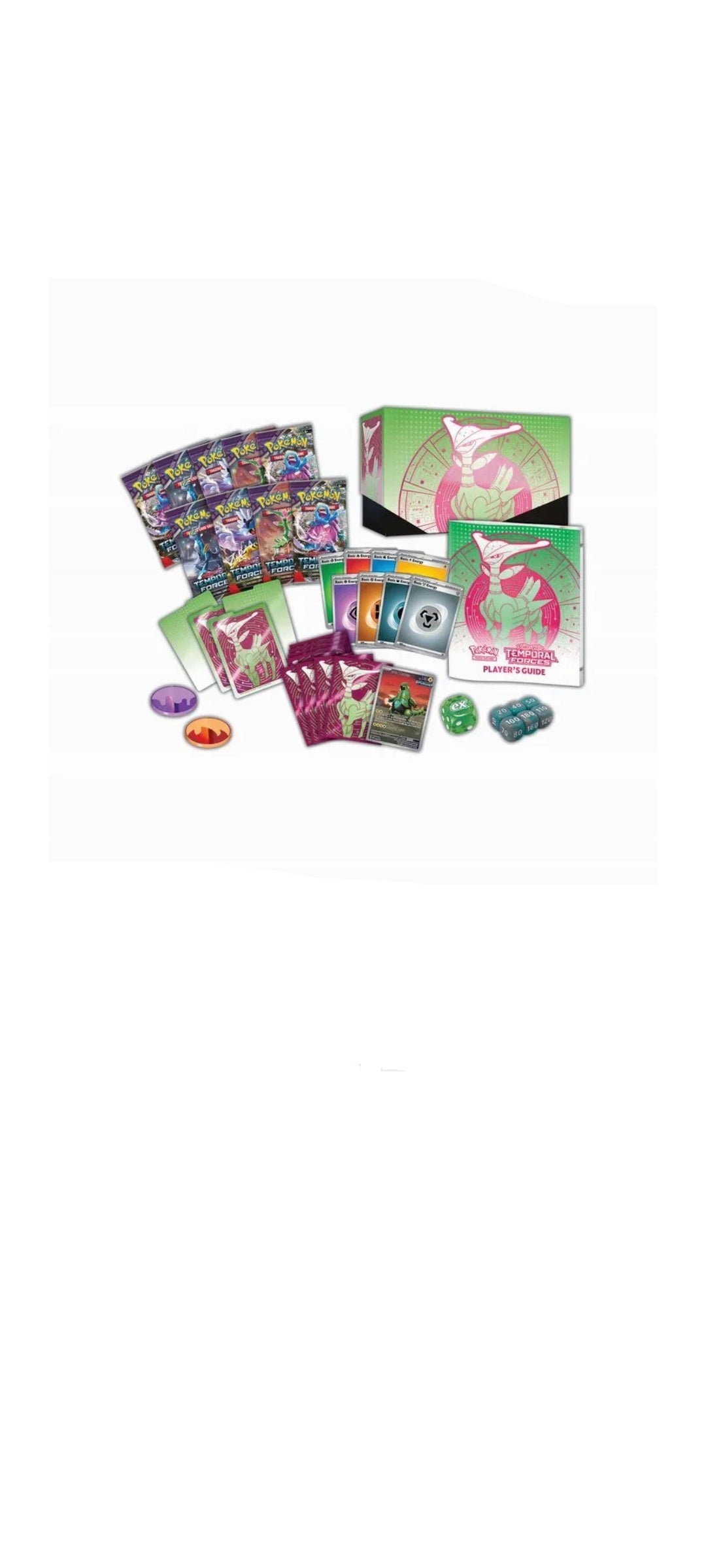 Pokémon TCG - Scarlet & Violet - Temporal Forces - Elite Trainer Box Iron Thorns 2024 - 2