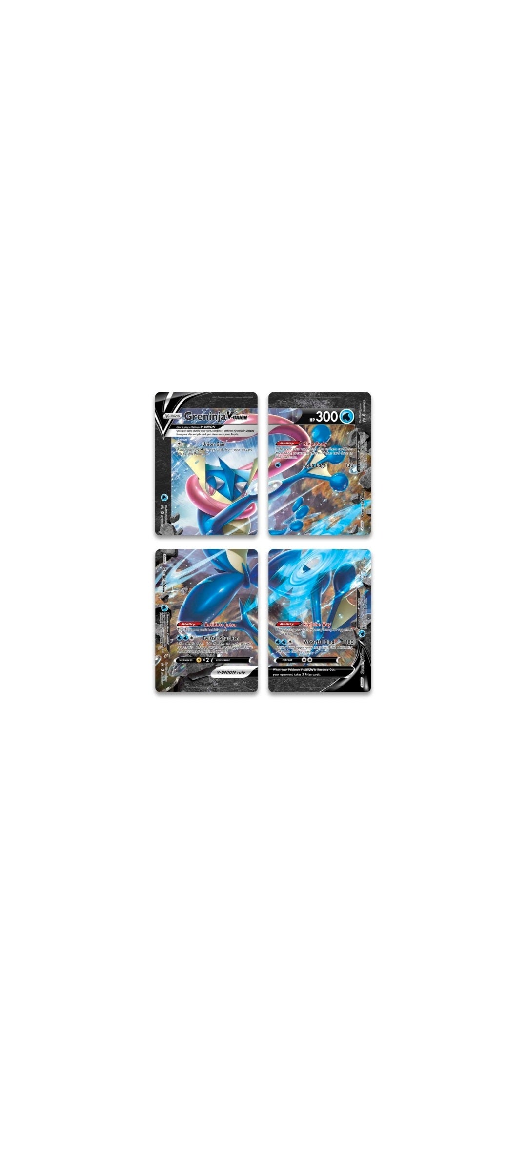 Pokémon TCG - Sword & Shield - Greninja V-Union - Special Collection 2021 - 3