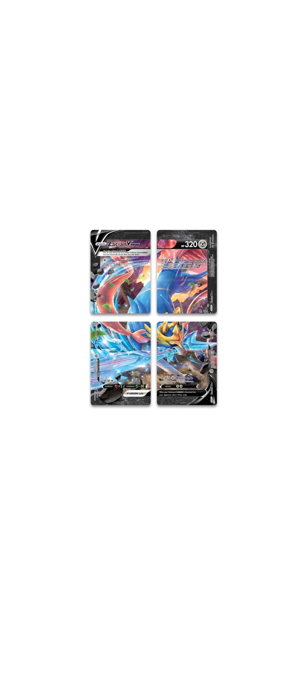 Pokémon TCG - Sword & Shield - Zacian V-Union - Special Collection 2021 - 3