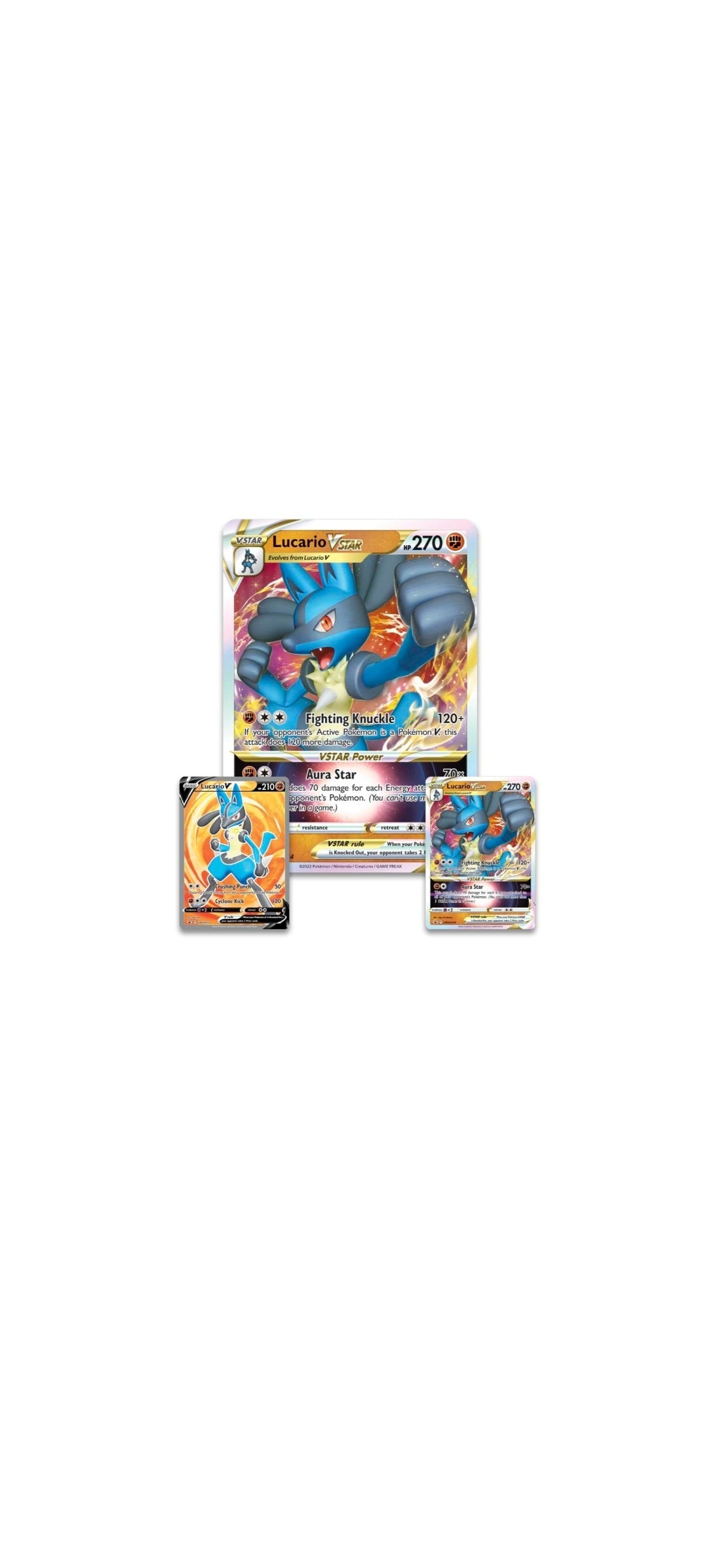 Pokémon TCG - Sword & Shield - Lucario VSTAR - Premium Kollektion 2022 - 2