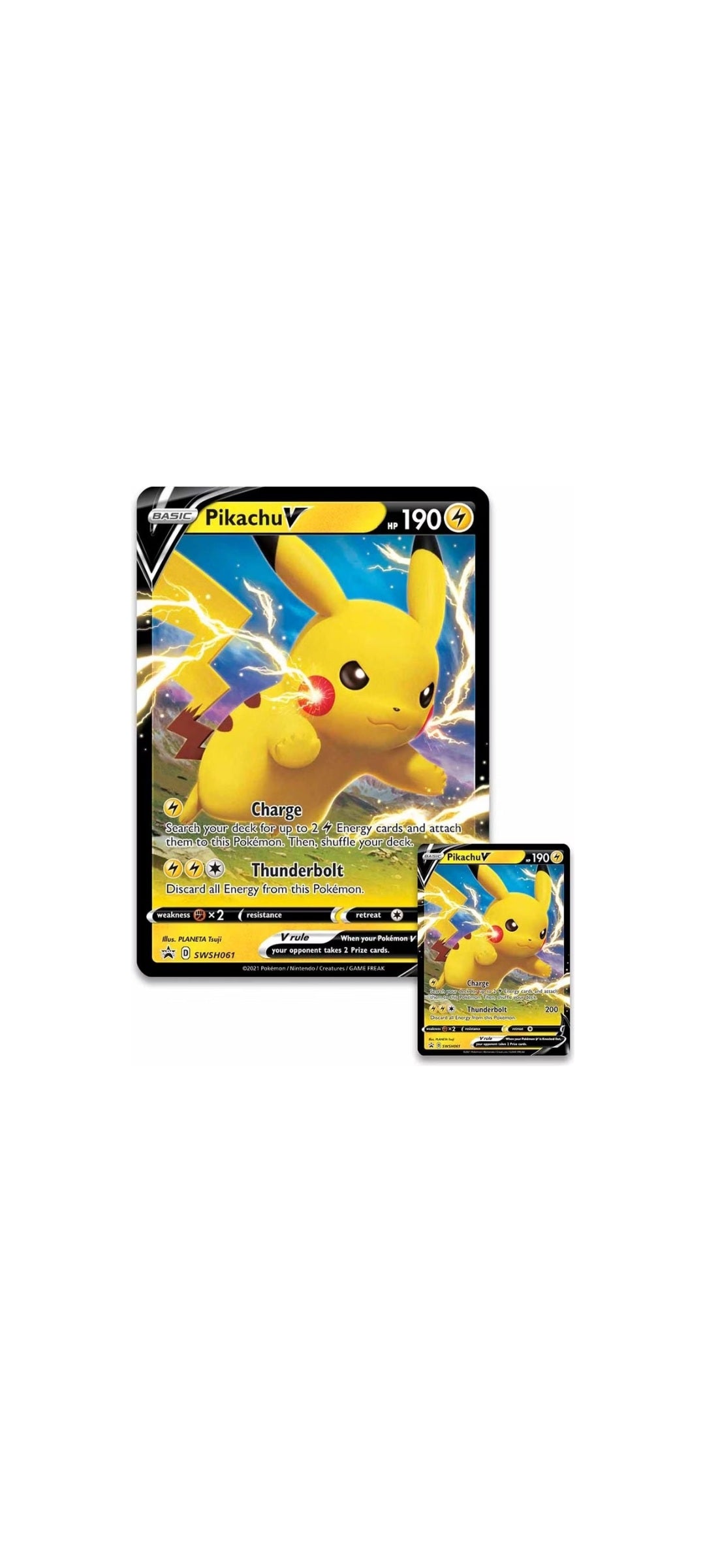 Pokémon TCG - Shining Fates - Pikachu V Collection 2021 - 2