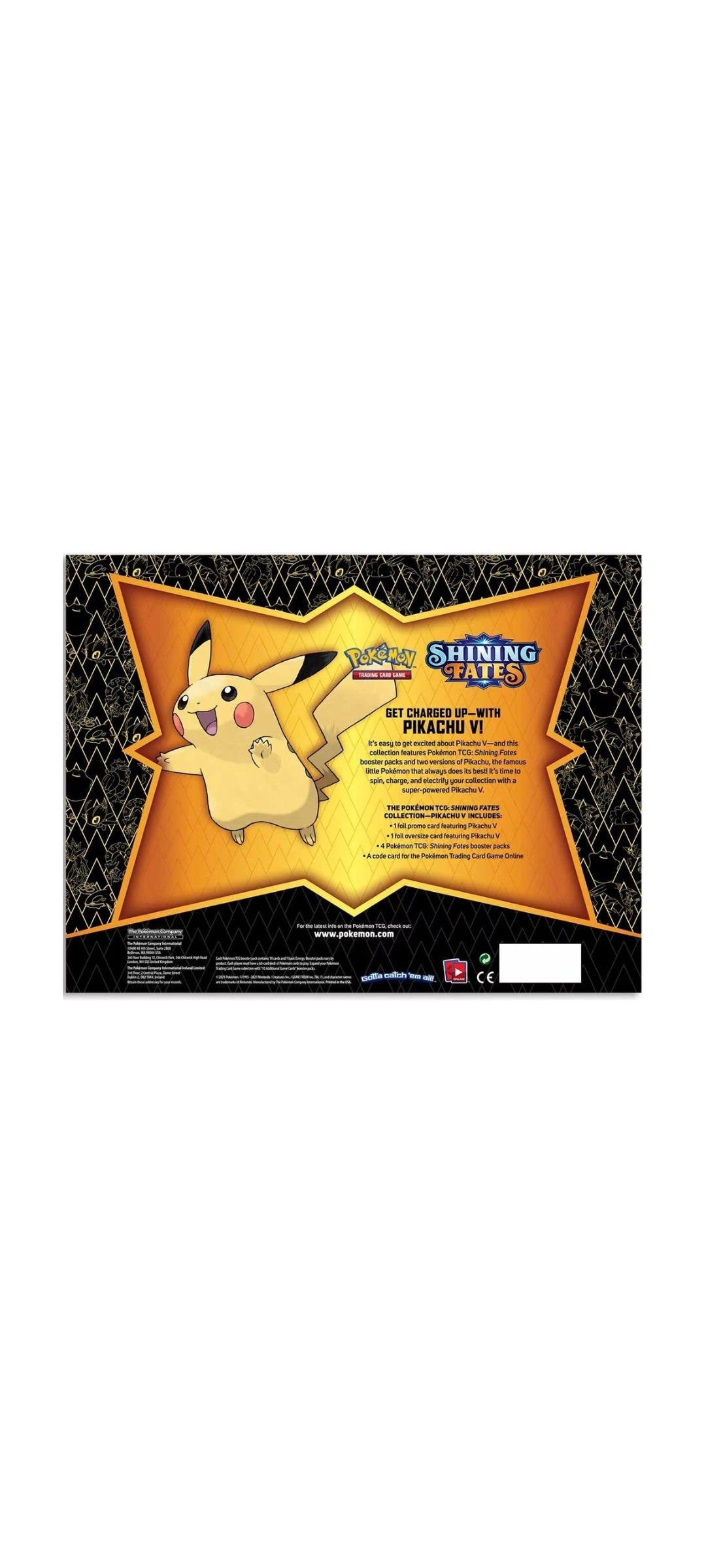 Pokémon TCG - Shining Fates - Pikachu V Collection 2021 - 5