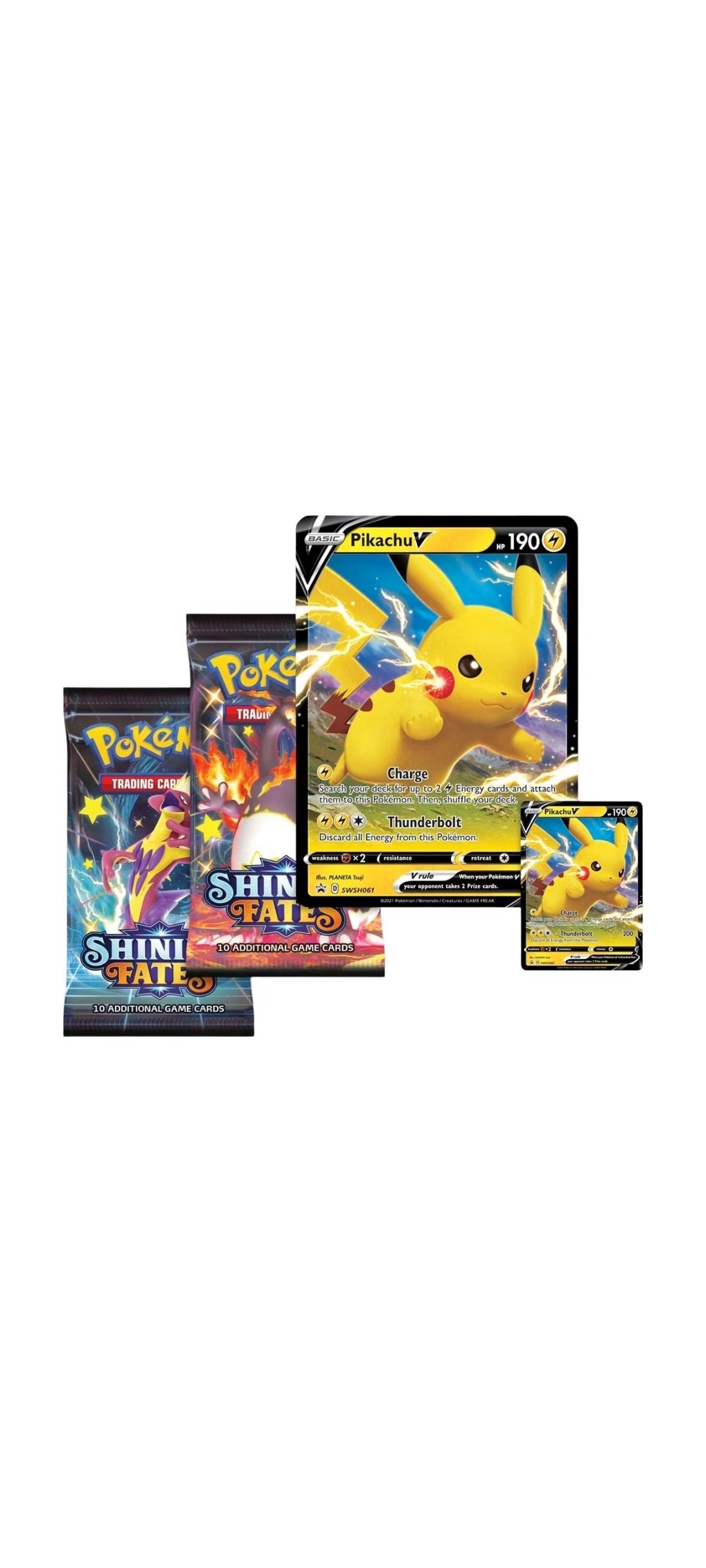 Pokémon TCG - Shining Fates - Pikachu V Collection 2021 - 3