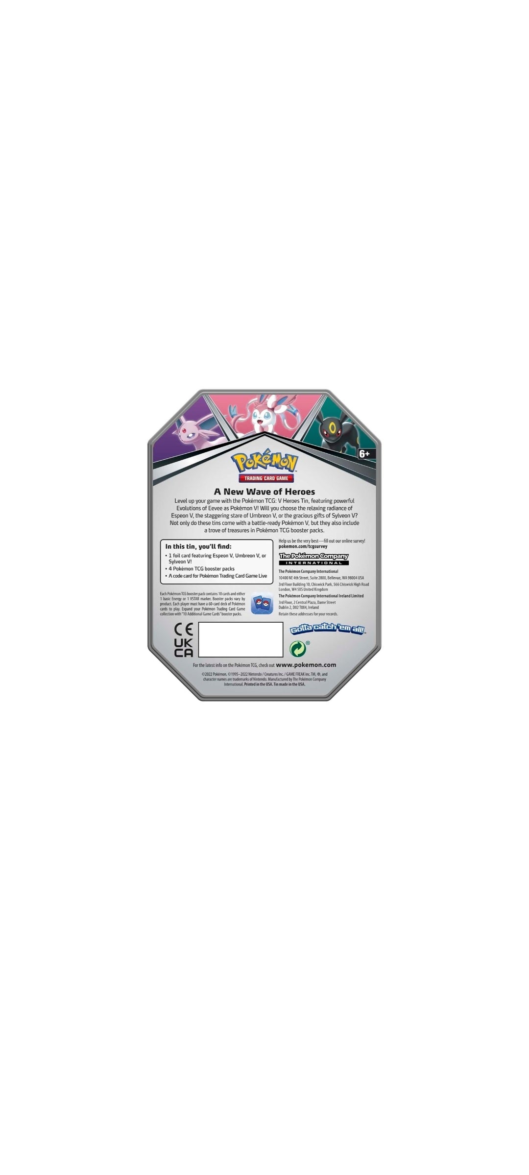 Pokémon TCG - Espeon V / Sylveon V / Umbreon V 2022 - 2