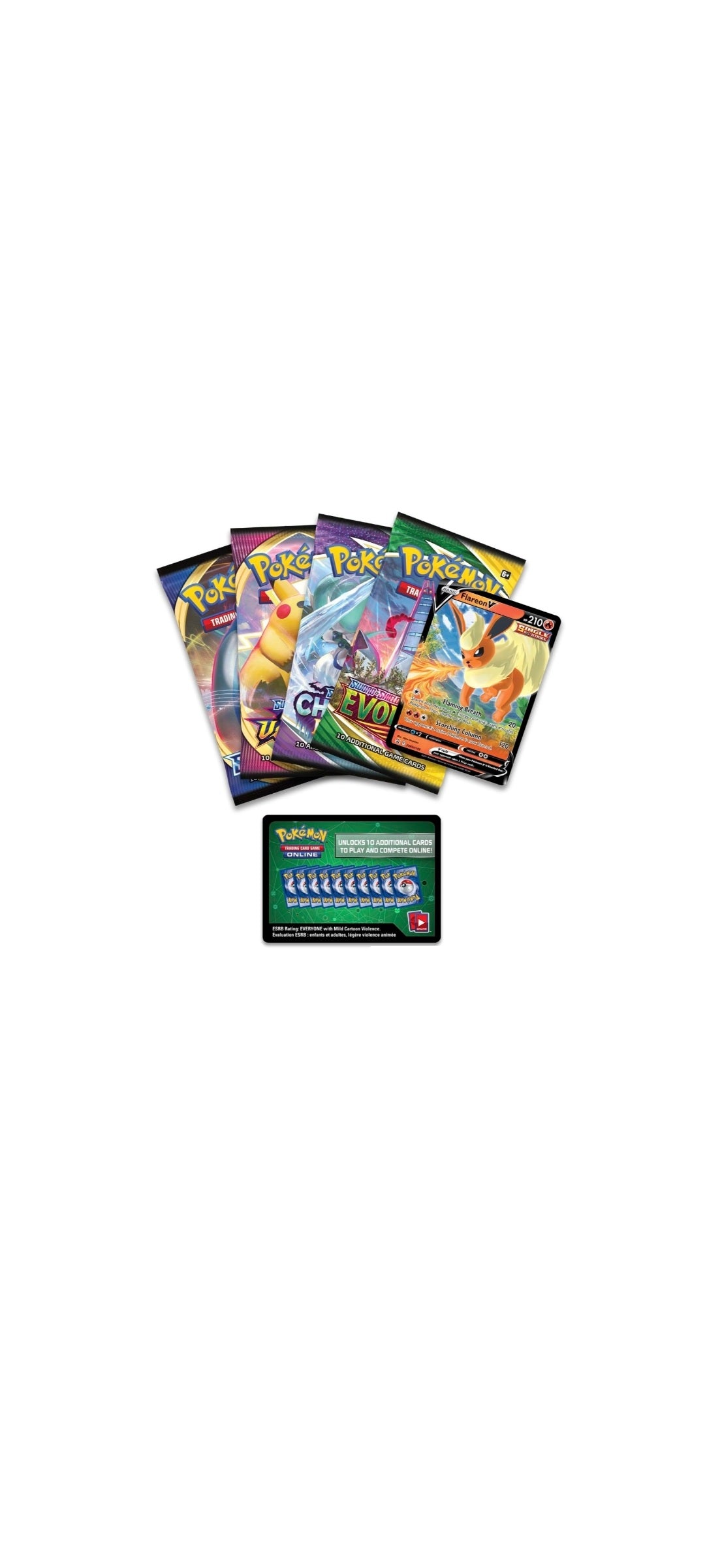 Pokémon TCG - Sword & Shield - Flareon V 2021 - 2