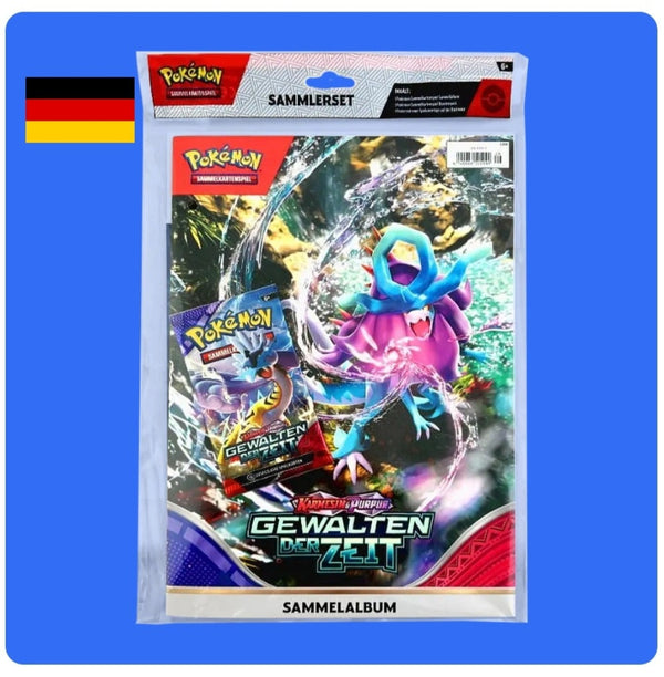 Pokémon TCG - Karmesin & Purpur - Gewalten der Zeit (KP05) – Sammlerset (DE)