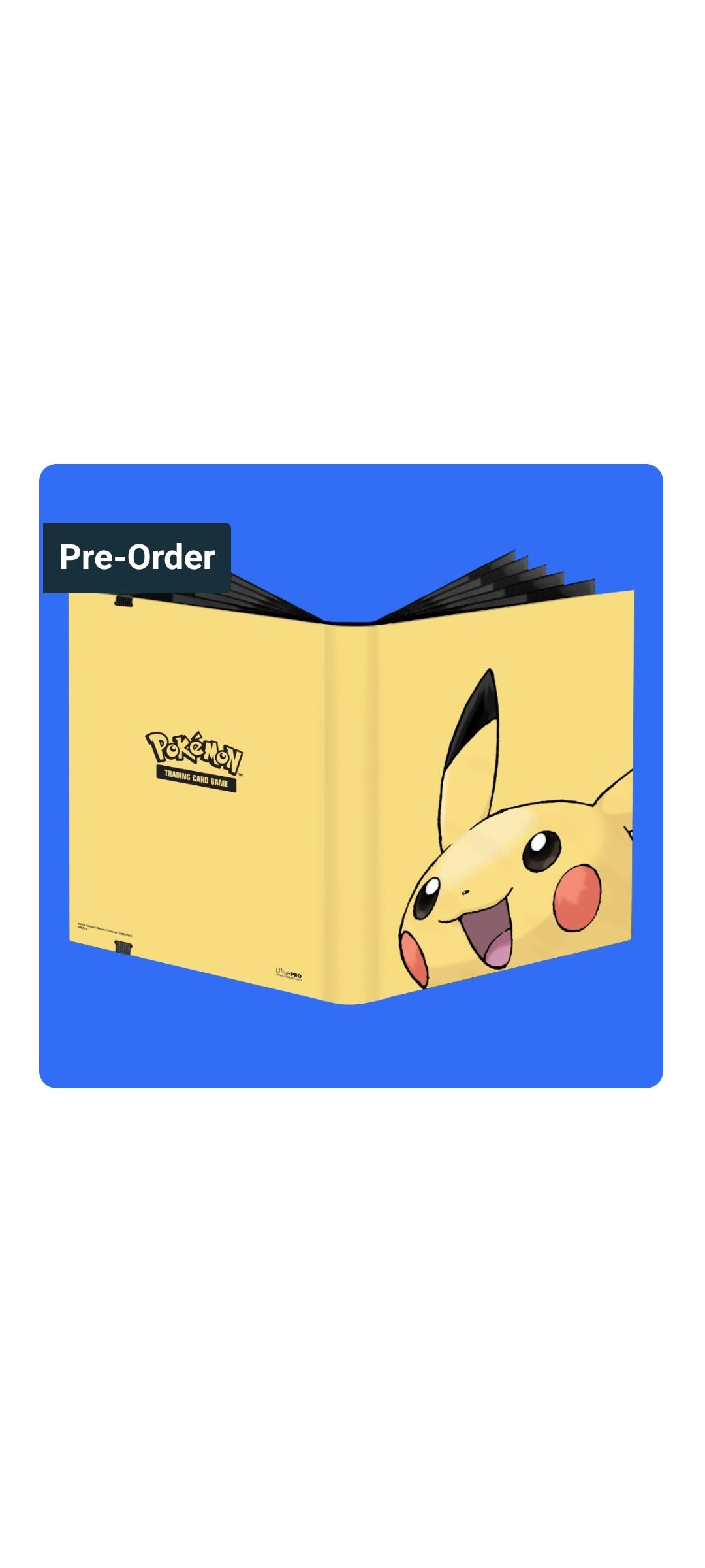 Ultra Pro - Pikachu 9-Pocket PRO-Binder - 2