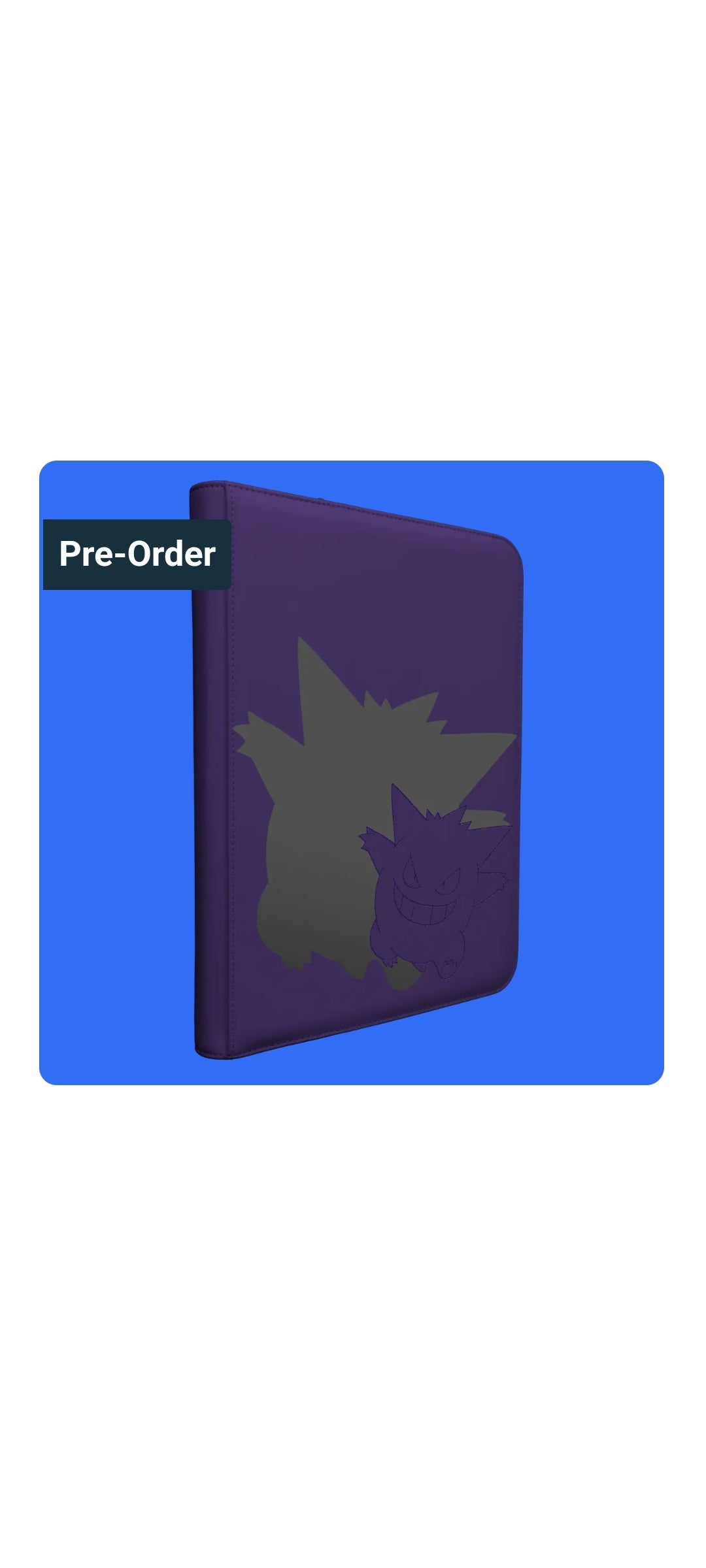 Ultra Pro - Gengar 9-Pocket Zippered PRO-Binder 2025 - 4