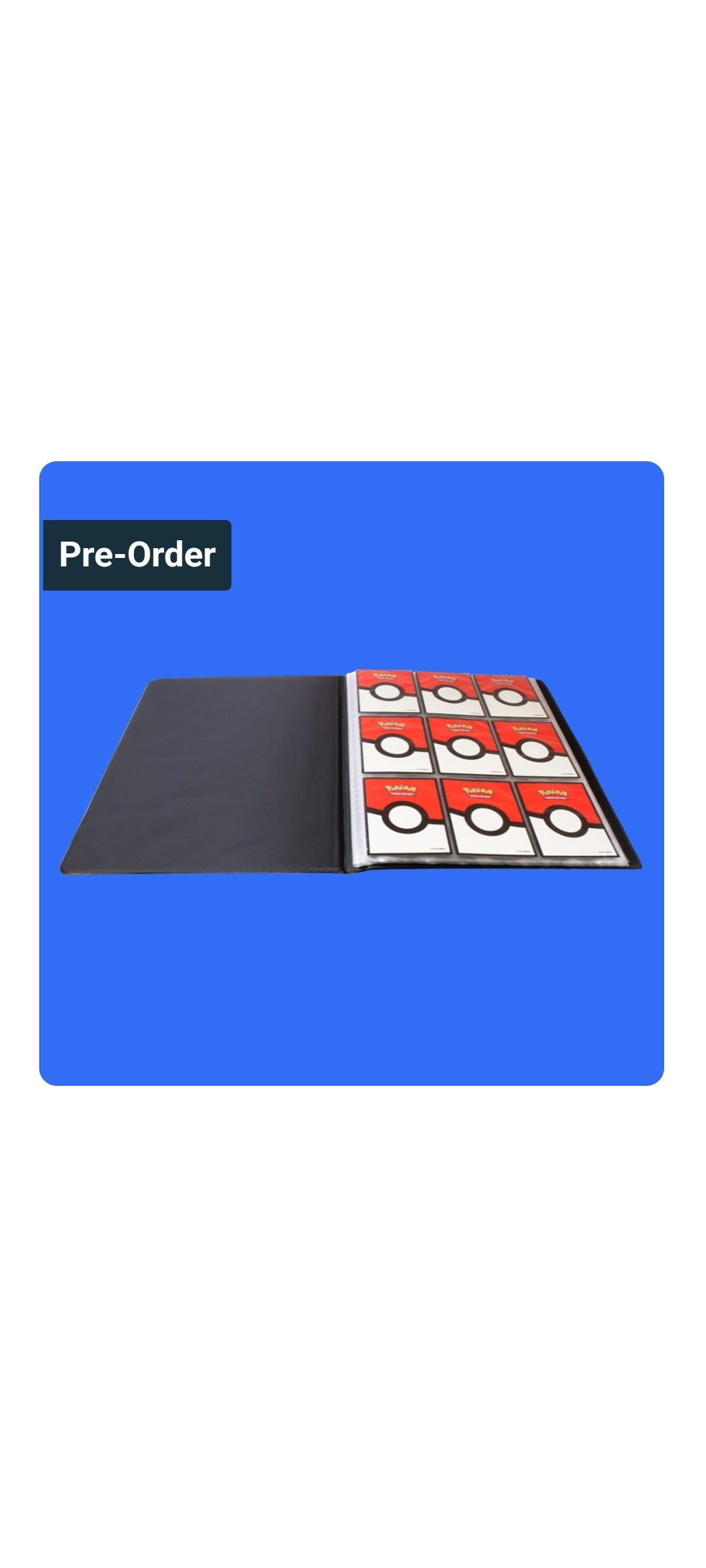 Ultra Pro - Pikachu 9-Pocket-Portfolio 2025 - 2