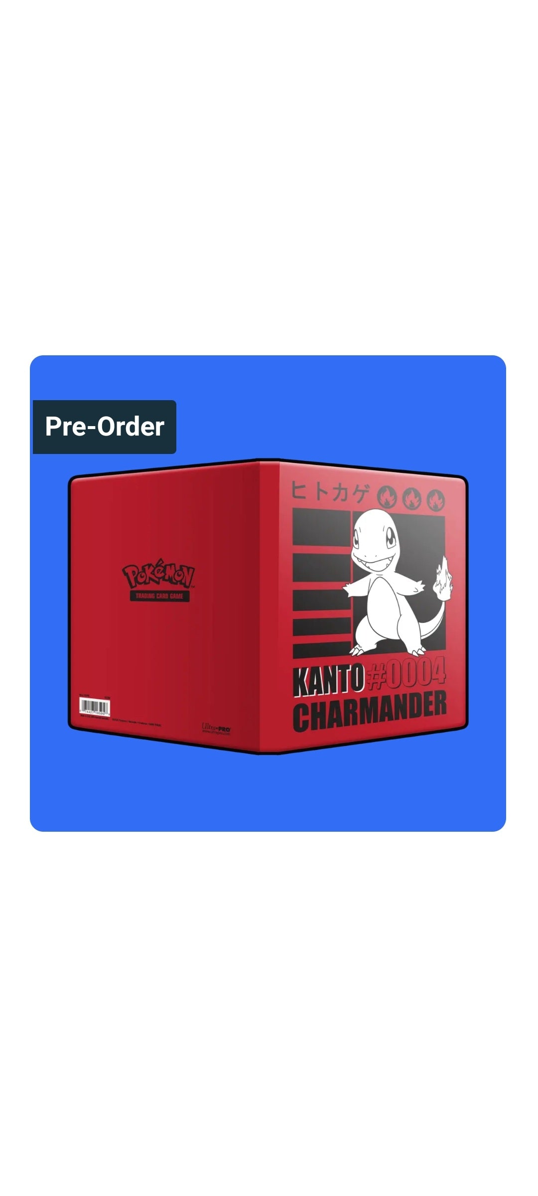 Ultra Pro - Charmander - 4-Pocket Portfolio - 2