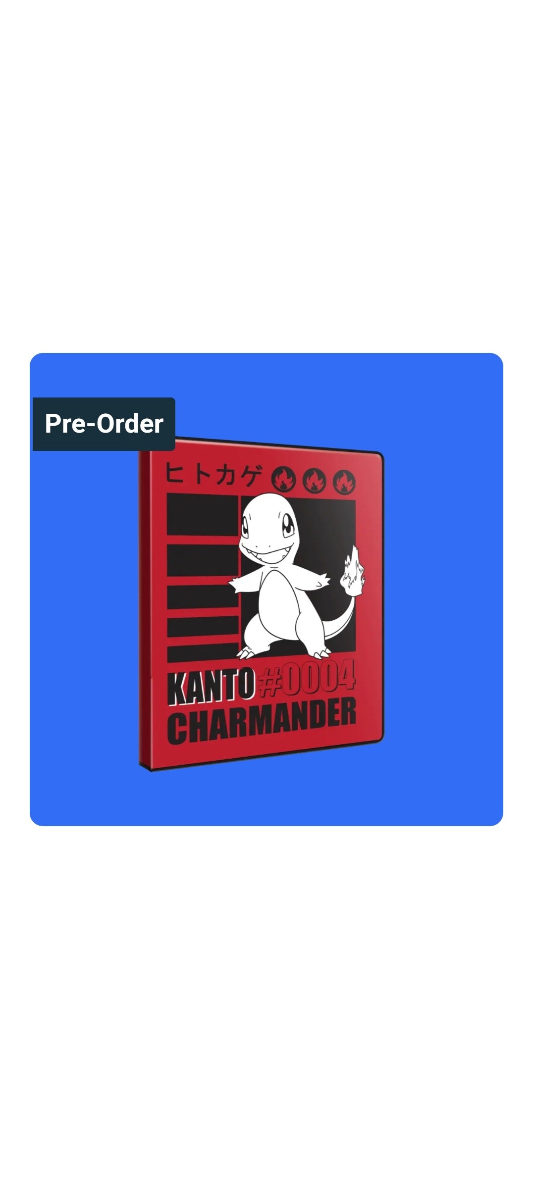 Ultra Pro - Charmander - 4-Pocket Portfolio - 4