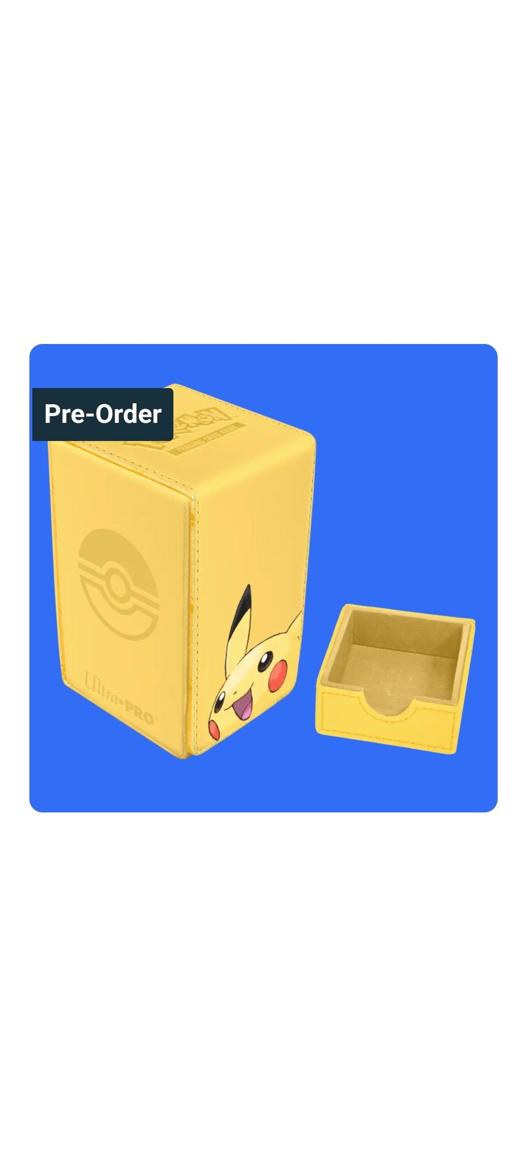 Ultra Pro - Pikachu Alcove Tower Deck Box® 2025 - 2