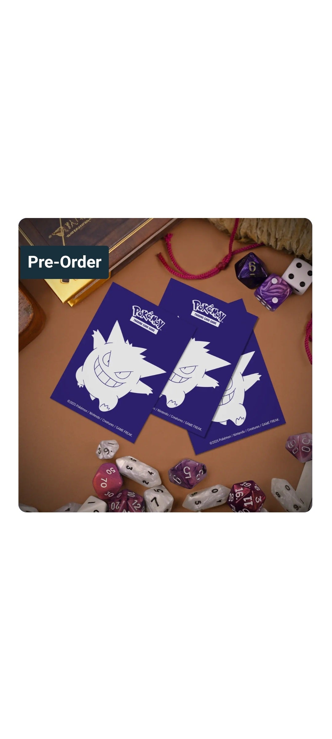 Ultra Pro - Gengar Elite 105ct Apex Deck Protector Sleeves - 5
