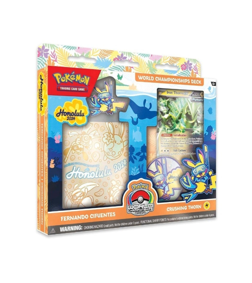 Pokémon TCG - Weltmeisterschaftsdeck 2024 - Fernando Cifuentes - Crushing Thorn - 01
