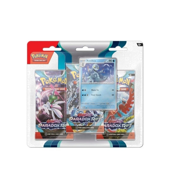Pokémon TCG - Paradox Rift - Three Pack Blister - Arctibax