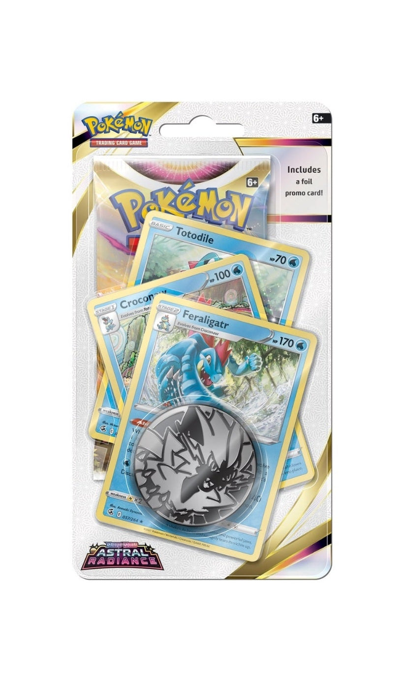 Pokémon TCG - Sword & Shield - Astral Radiance - Feraligatr - Premium Checklane Blister