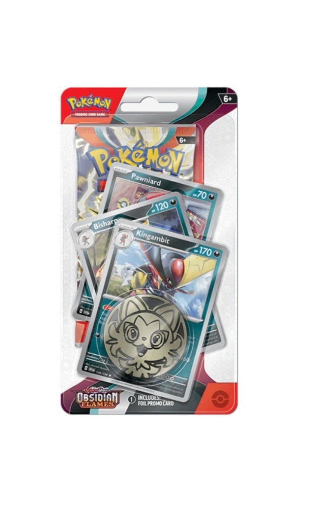 Pokémon TCG - Scarlet & Violet - Obsidian Flames - Kingambit - Premium Checklane Blister