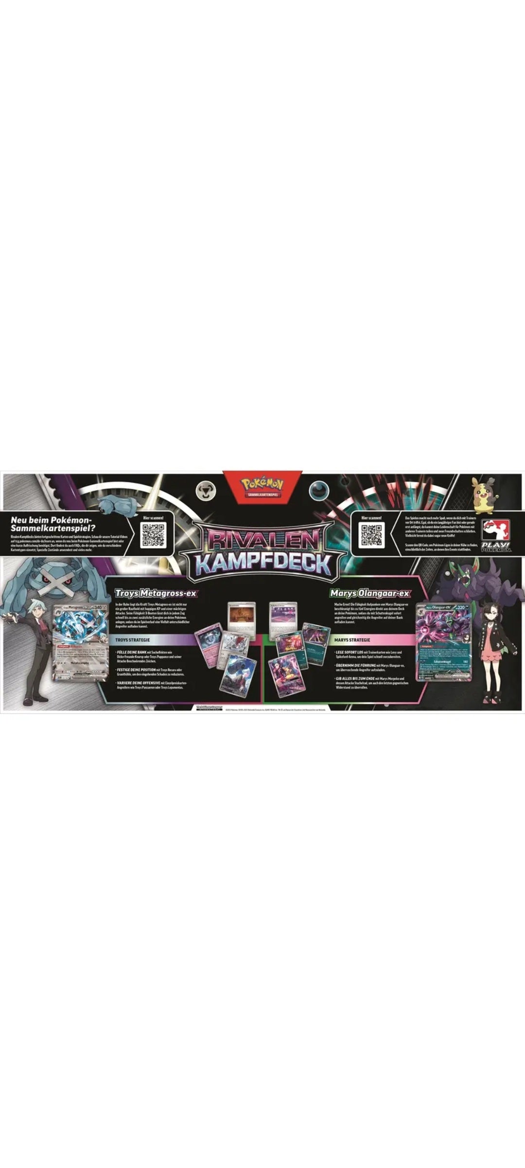 Pokémon TCG - Scarlet & Violet - Rivalen Kampfdeck - Mary & Troy 01