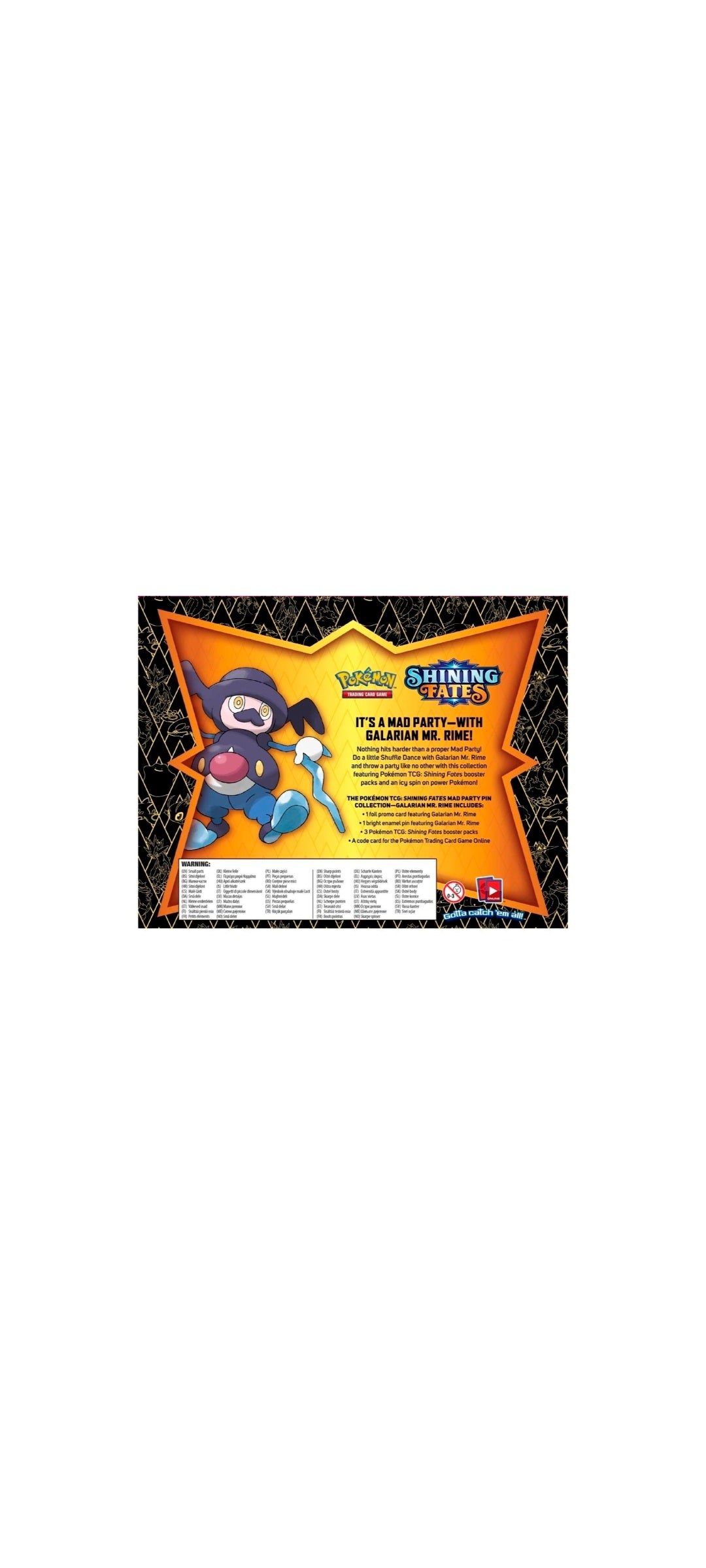 Pokémon TCG - Shining Fates - Mad Party - Galarian Mr. Rime 2021 - 4