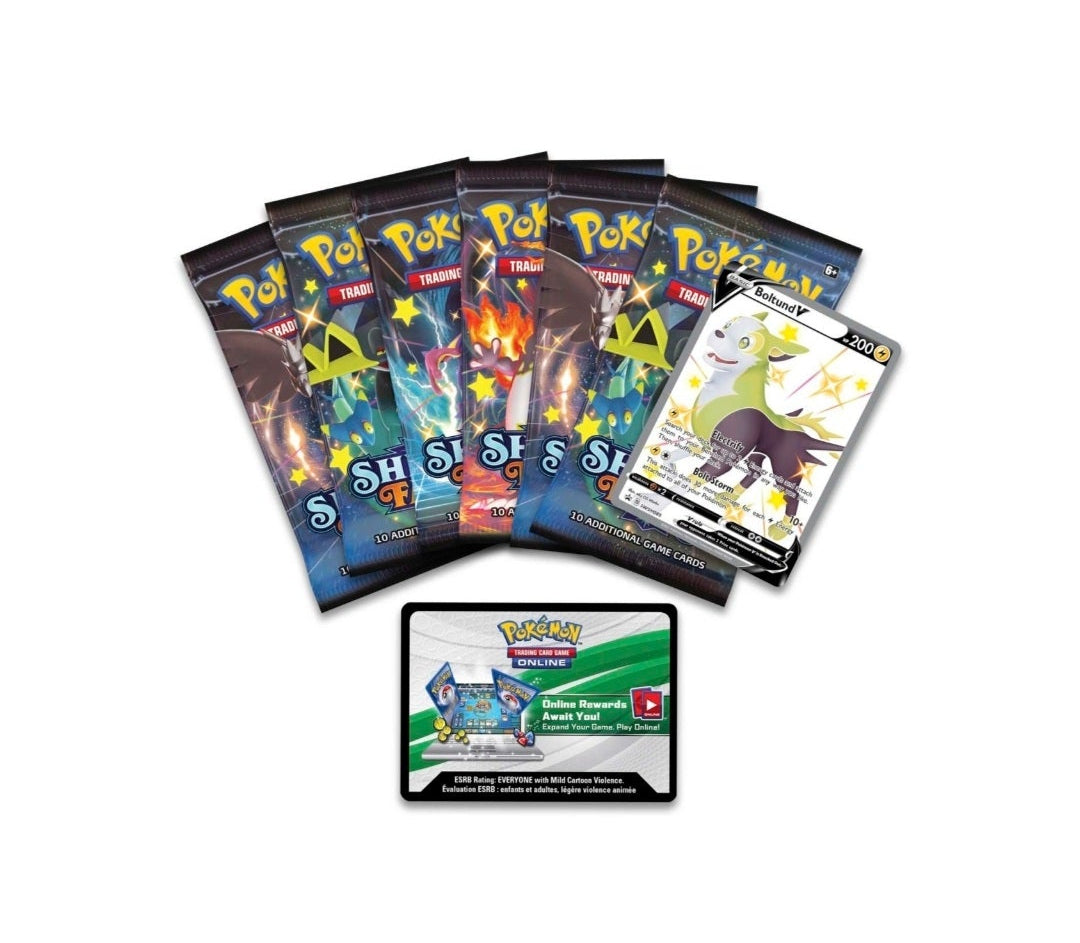 Pokémon TCG - Shining Fates - Boltund V Tin 2021 - 2
