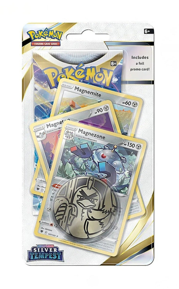 Pokémon TCG - Sword & Shield - Silver Tempest - Checklane Blister - Magnezone 2022 