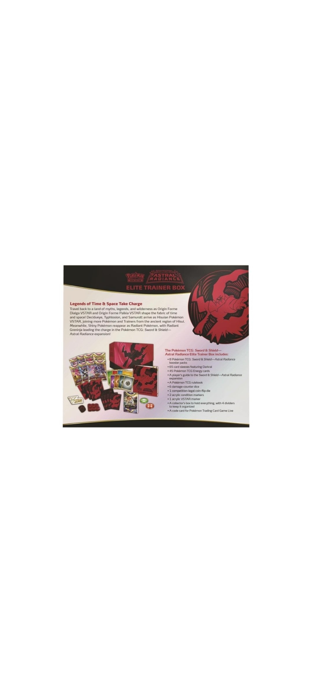 Pokémon TCG – Sword & Shield - Astral Radiance – Elite Trainer Box 2022 - 8