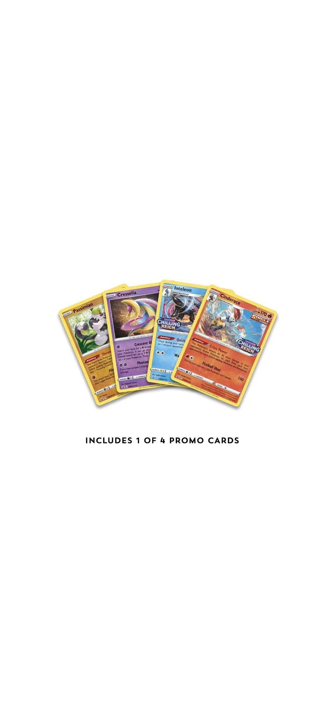 Pokémon TCG - Sword Shield - Chilling Reign - Build Battle Prerelease Kit 2021 - 2