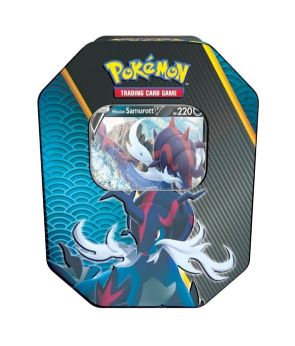 Pokémon TCG - Sword & Shield - Divergent Powers Tin - Hisuian Samurott V 2022