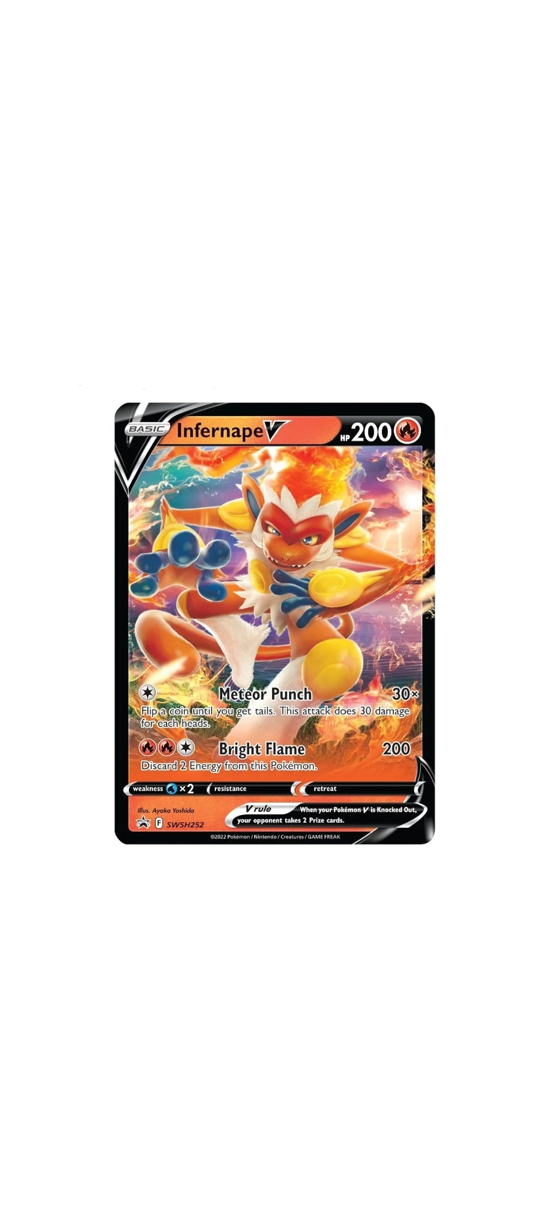 Pokémon TCG - Sword & Shield - Infernape V Box 2022 - 2