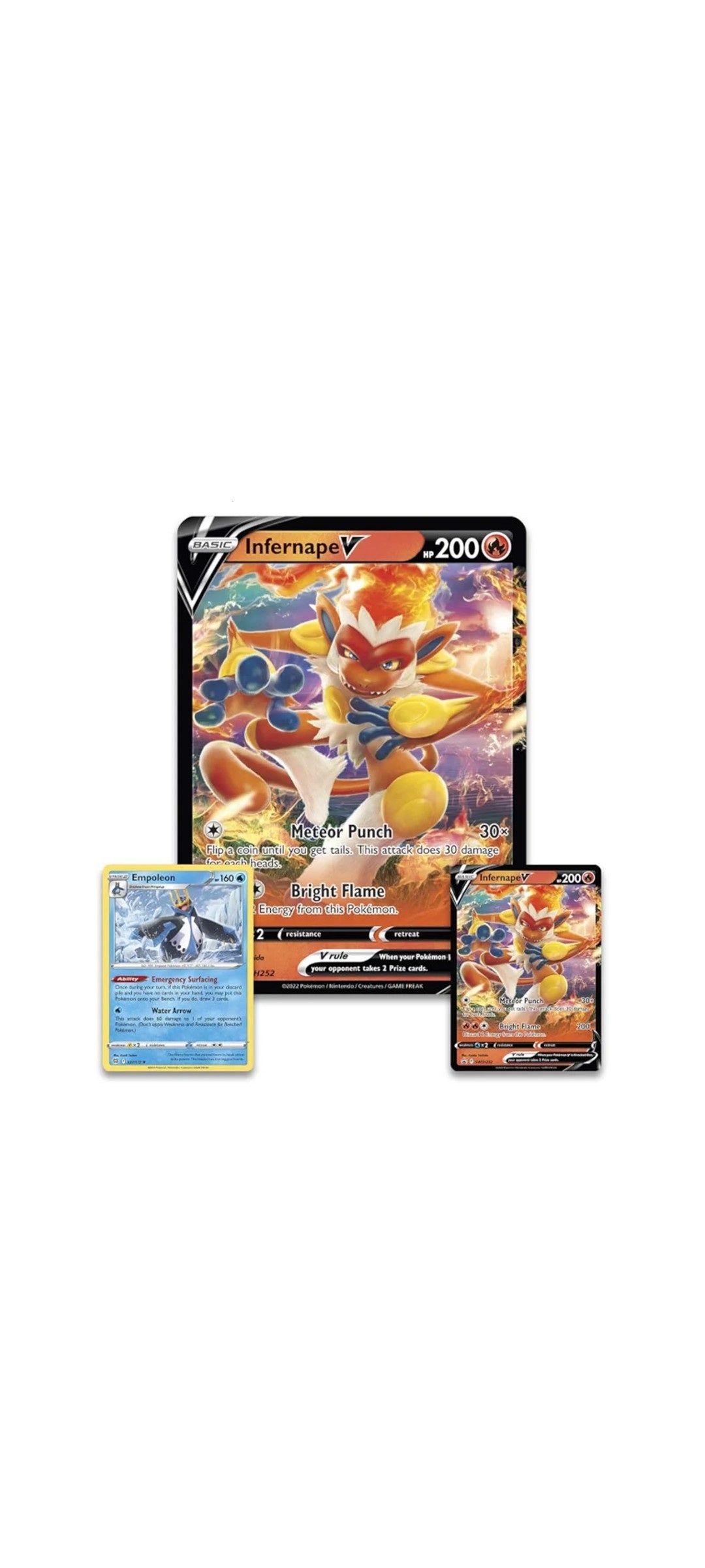 Pokémon TCG - Sword & Shield - Infernape V Box 2022 - 3