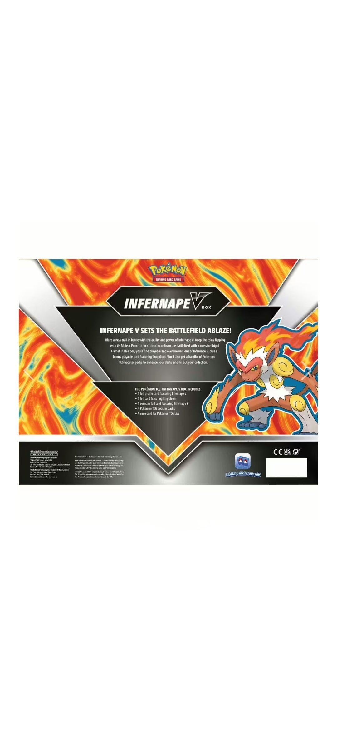 Pokémon TCG - Sword & Shield - Infernape V Box 2022 - 5