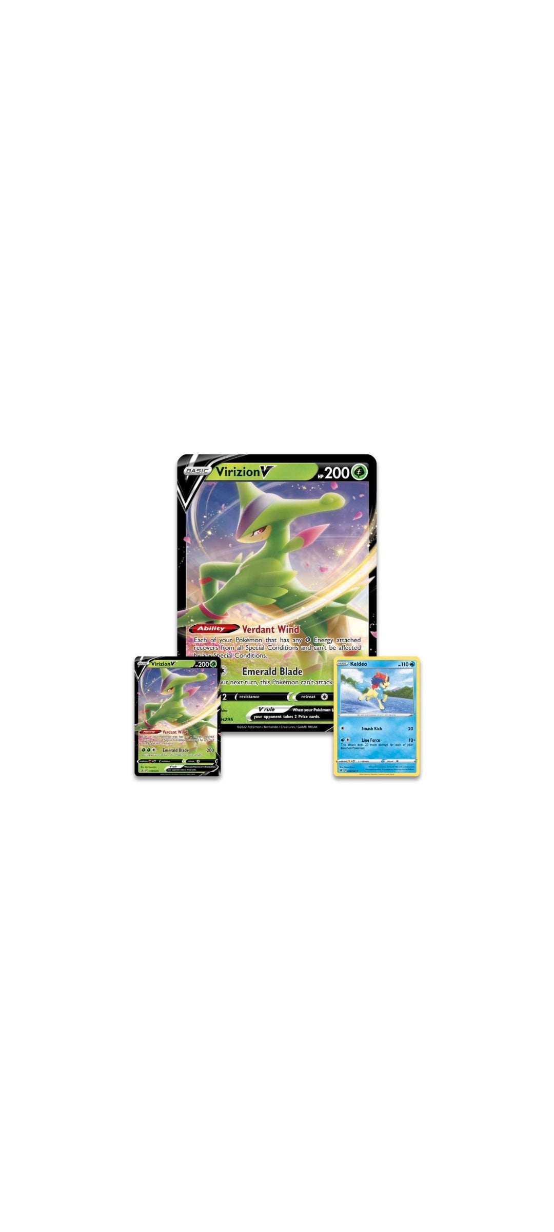 Pokémon TCG - Sword & Shield - Virizion V Box 2022 - 2
