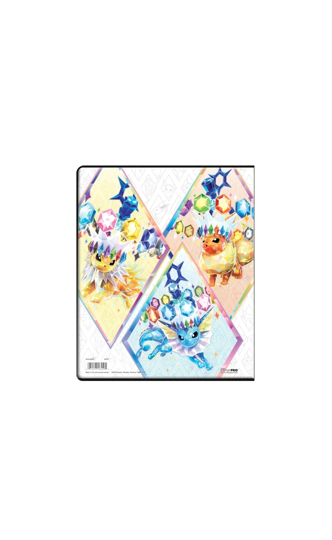 Ultra Pro - 9-Pocket Portfolio - Prismatic Evolutions 2025 - 2