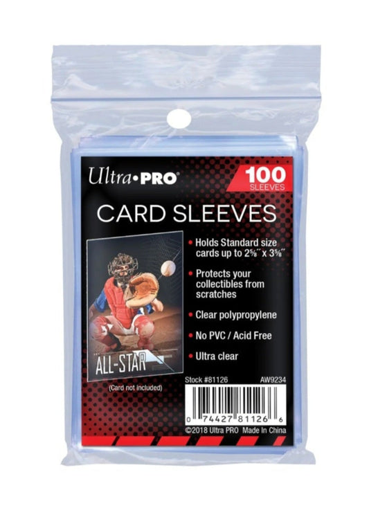 Ultra PRO - Trading Card - Penny Sleeves - 100Pack 2.5"x3.5" 2019