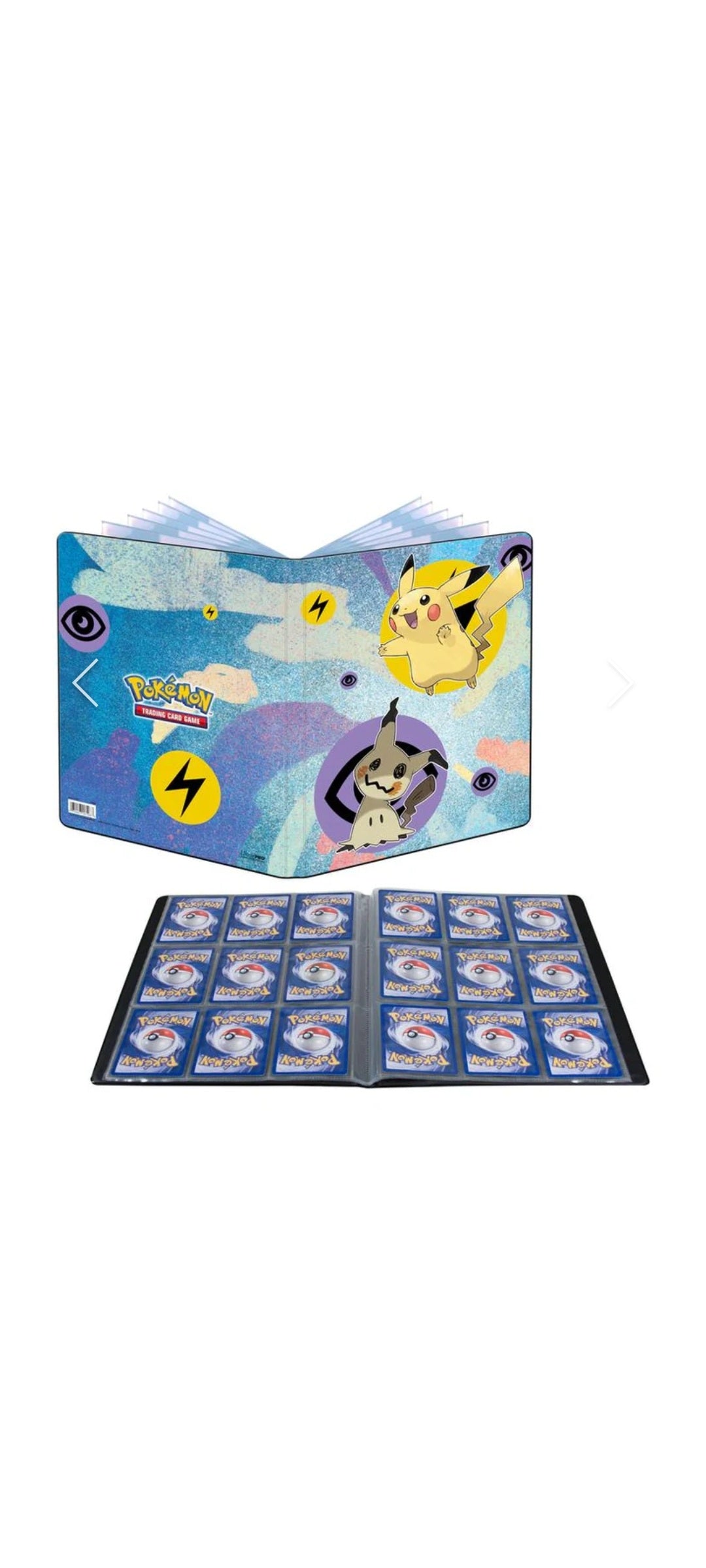 Ultra Pro - 9-Pocket Portfolio - Pikachu & Mimikyu 2023 - 2