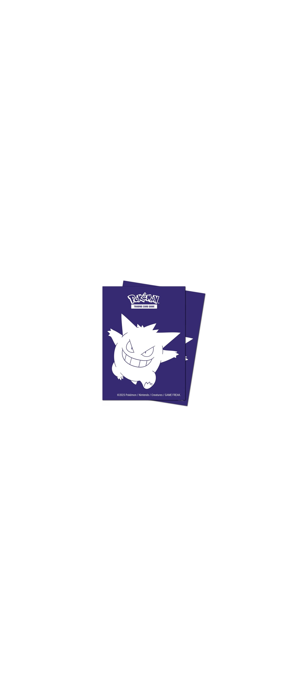 Ultra Pro - Gengar Elite 105ct Apex Deck Protector Sleeves 2025 - 3