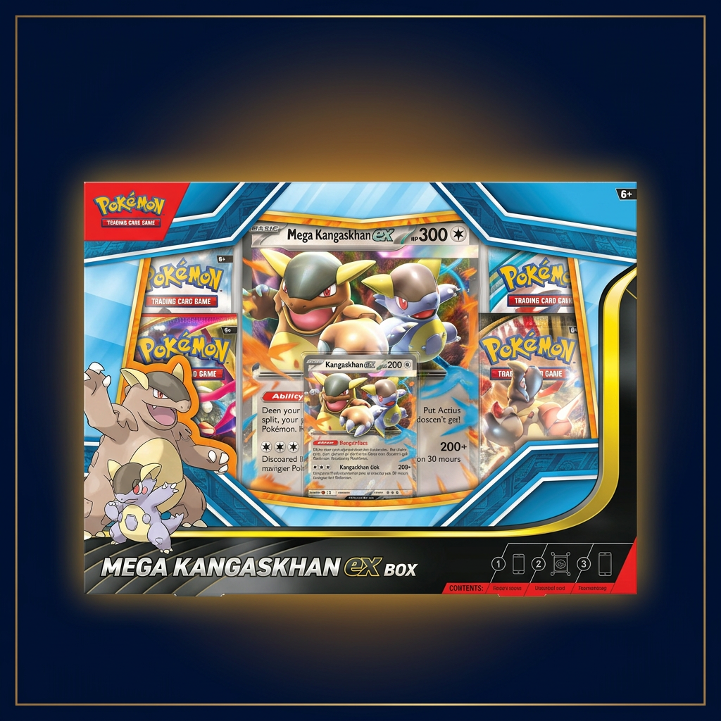 Mega Kangaskhan ex Box English 2026 – front