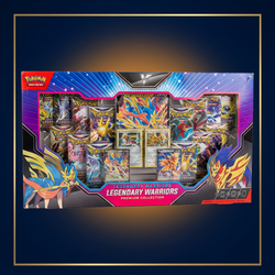 Legendary Warriors Premium Collection Englisch – Vorderseite im Cardini-Stil
