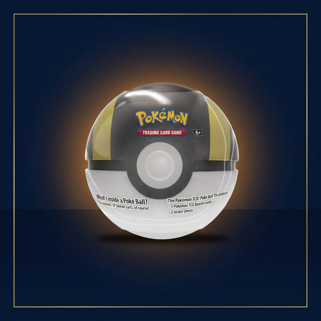 Hyperball Tin – bearbeitete Navy-Gold-Ansicht mit englischer Referenzbeschriftung