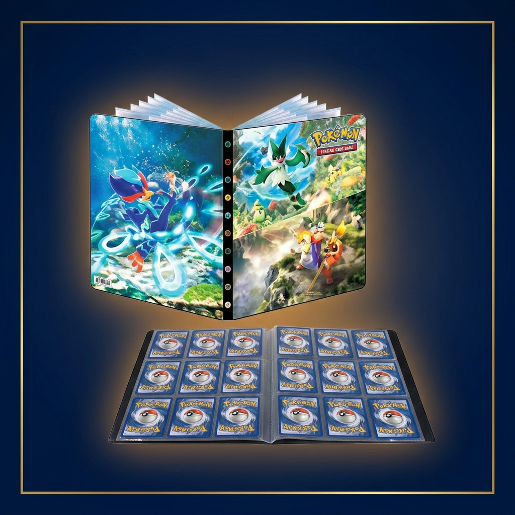 Paldea Evolved Portfolio – Cover und Innenansicht