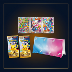 30th Celebration Card Set Japanisch – Galar, bearbeitete Inhaltsansicht