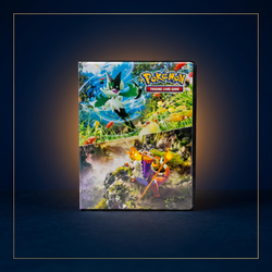 Paldea Evolved Portfolio – Vorderseite mit Maskagato und Skelokrok