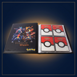 Destined Rivals Portfolio – Innenansicht mit vier Taschen