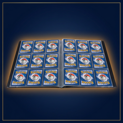 Frosted Forest Portfolio – Innenansicht der 9-Pocket-Seiten im Cardini-Stil
