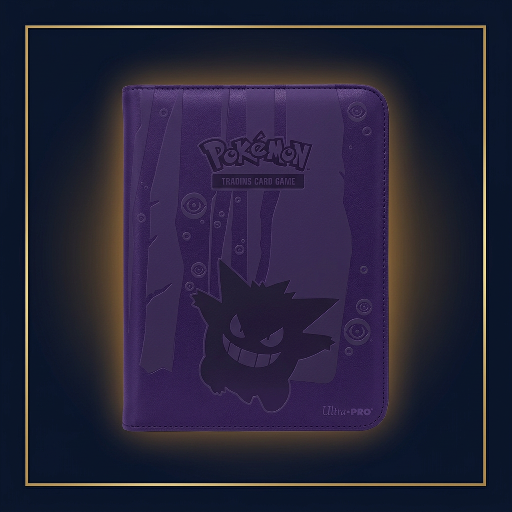 Ultra Pro Gengar 12-Pocket Zippered PRO-Binder – Rückseite