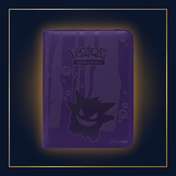 Ultra Pro Gengar 12-Pocket Zippered PRO-Binder – Rückseite