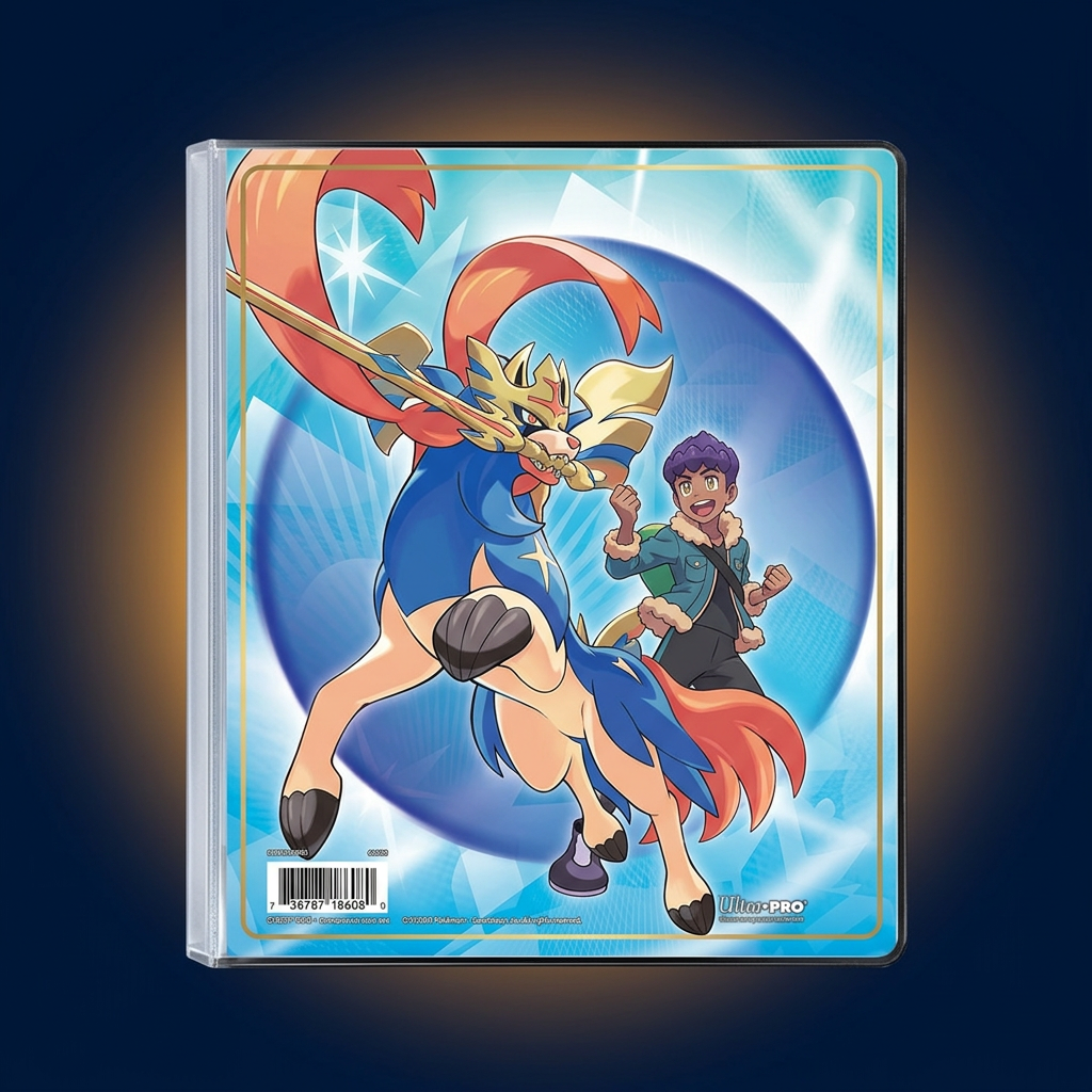 Journey Together Sammelalbum – Rückseite mit Hop und Zacian
