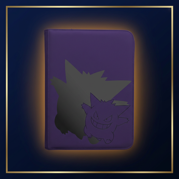 Ultra Pro Gengar 9-Pocket Zippered PRO-Binder – Vorderseite