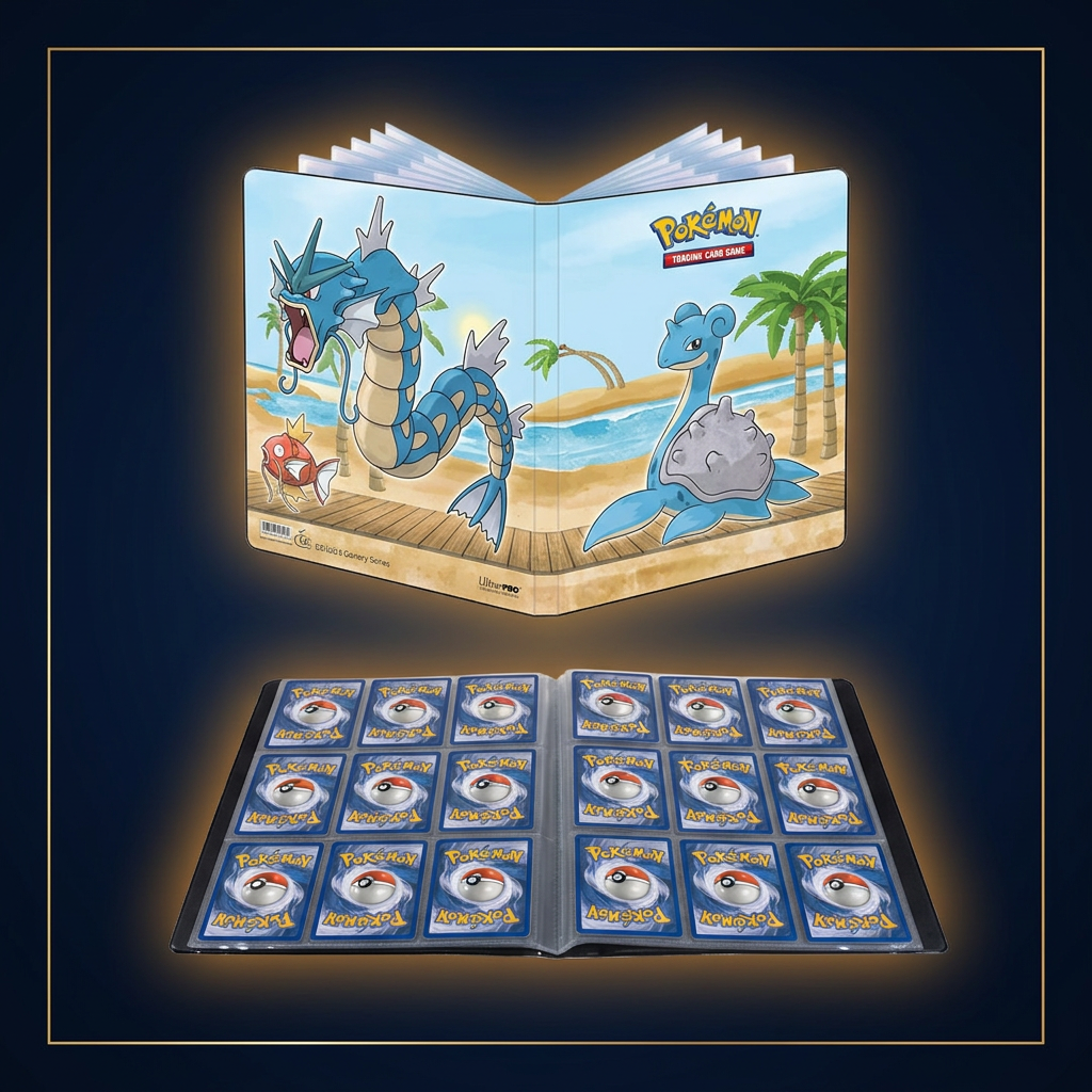 Ultra Pro Seaside Portfolio – Cover und Innenansicht im Cardini-Stil