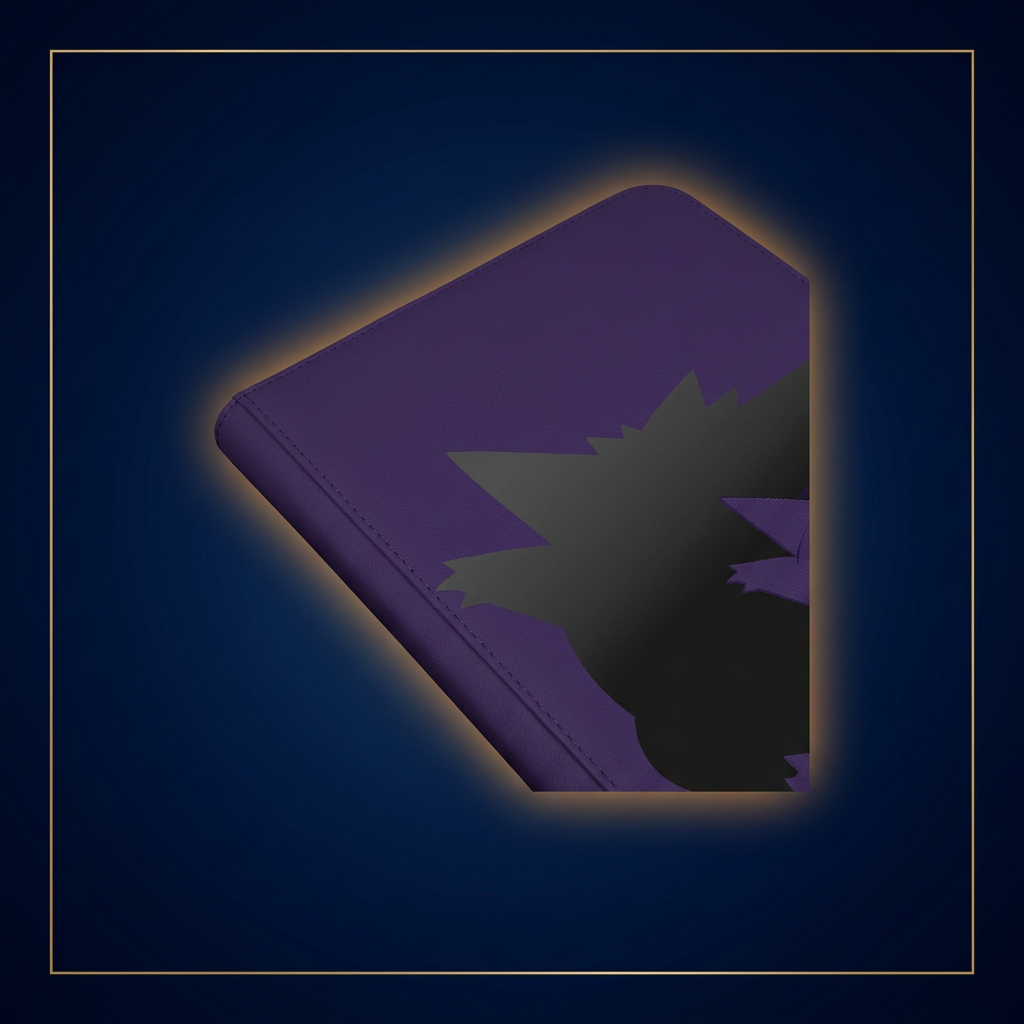 Ultra Pro Gengar 12-Pocket Zippered PRO-Binder – Detailansicht